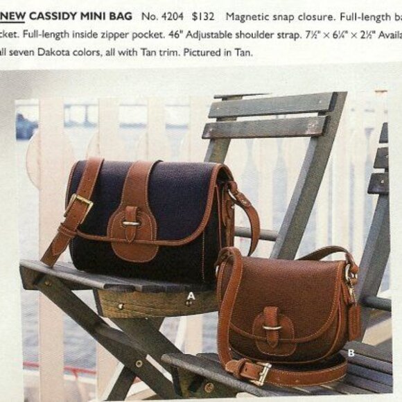 COACH Vintage Dakota Cassidy Small Saddle Box Grain Rare All Tan Crossbody Bag - Picture 13 of 13